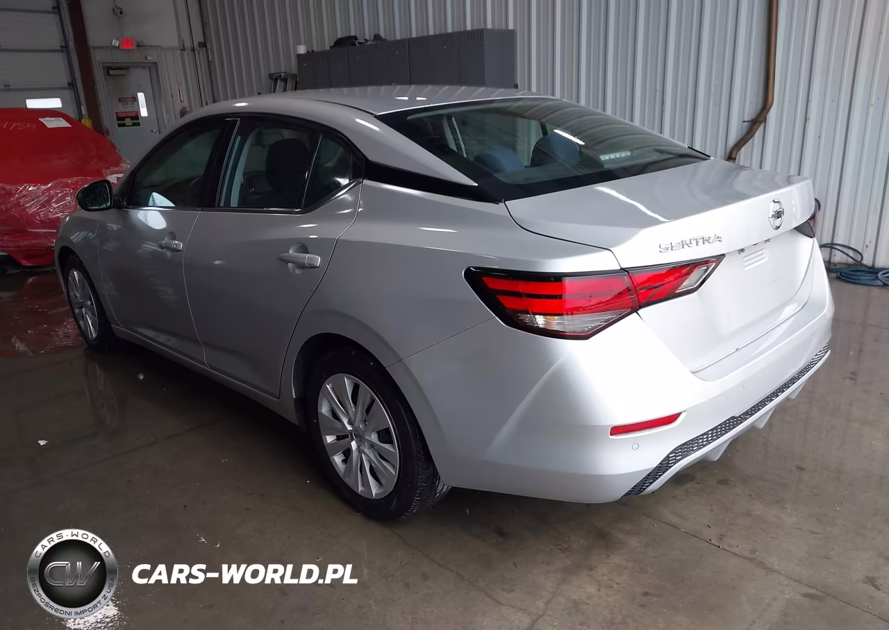 2021 Nissan Sentra S Xtronic Cvt VIN:3N1AB8BV9MY270994 - 3