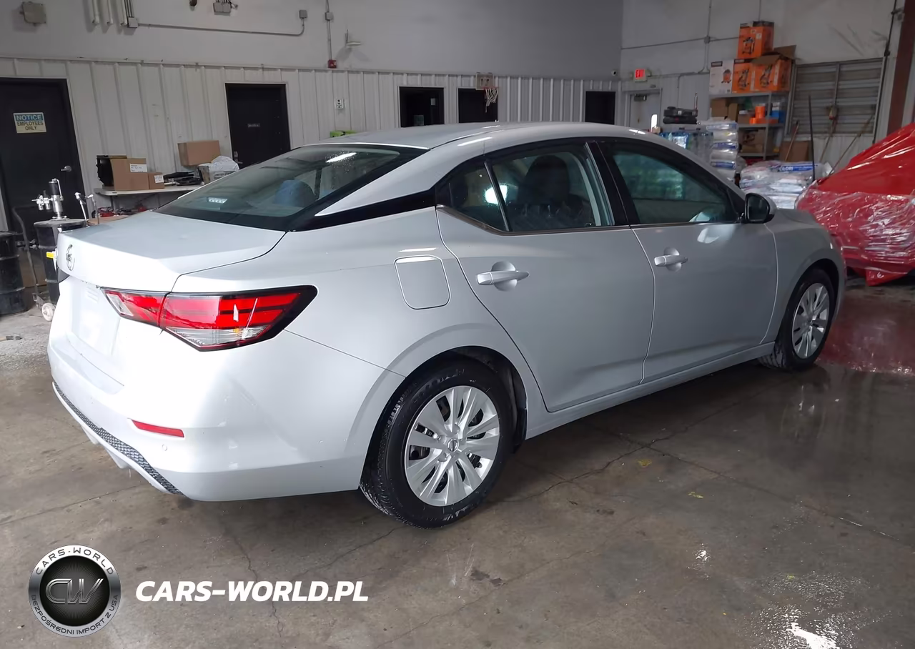2021 Nissan Sentra S Xtronic Cvt VIN:3N1AB8BV9MY270994 - 4