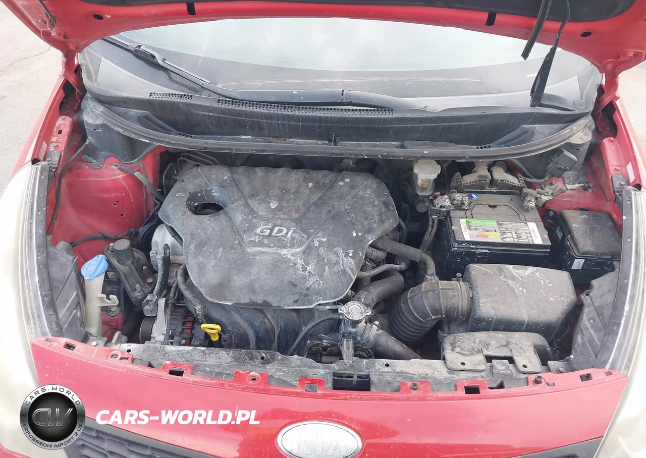 2013 Kia Rio Lx VIN:KNADM4A37D6256383 - 10