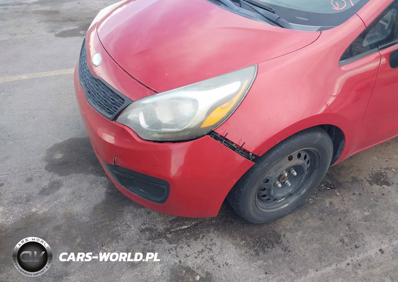 2013 Kia Rio Lx VIN:KNADM4A37D6256383 - 6