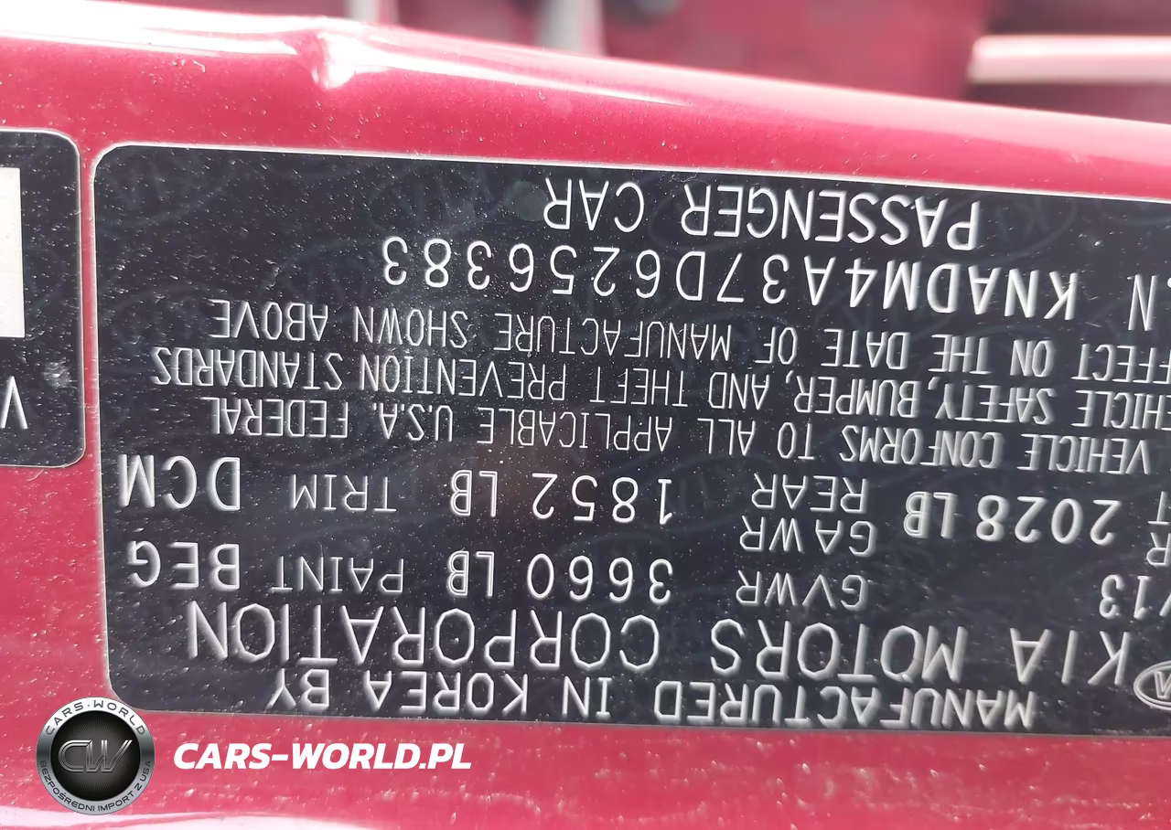 2013 Kia Rio Lx VIN:KNADM4A37D6256383 - 9