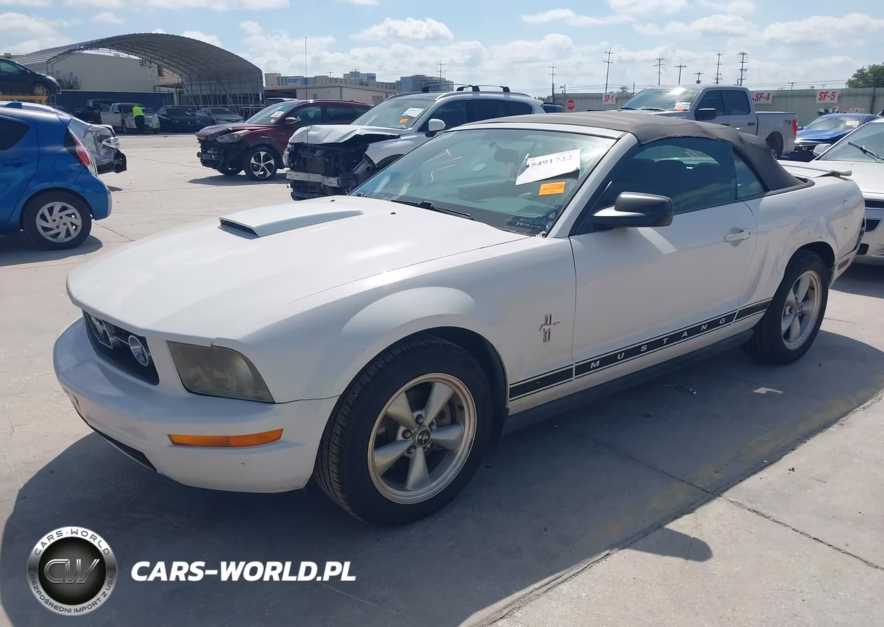 2007 Ford Mustang V6 Deluxe-V6 Premium VIN:1ZVFT84N075239435 - 2