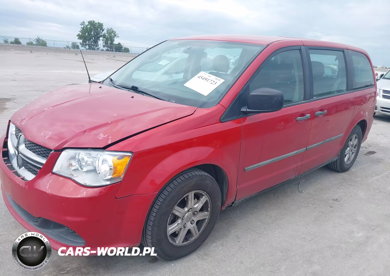 2013 Dodge Grand Caravan American Value Pkg VIN:2C4RDGBGXDR543785 - 2
