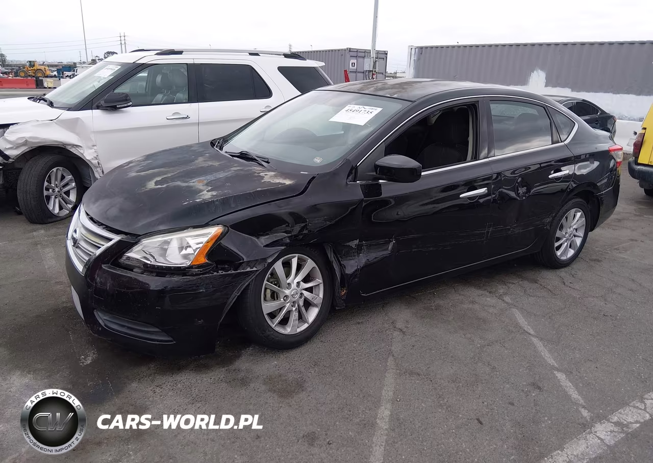 2014 Nissan Sentra Sv VIN:3N1AB7AP6EY331846 - 2