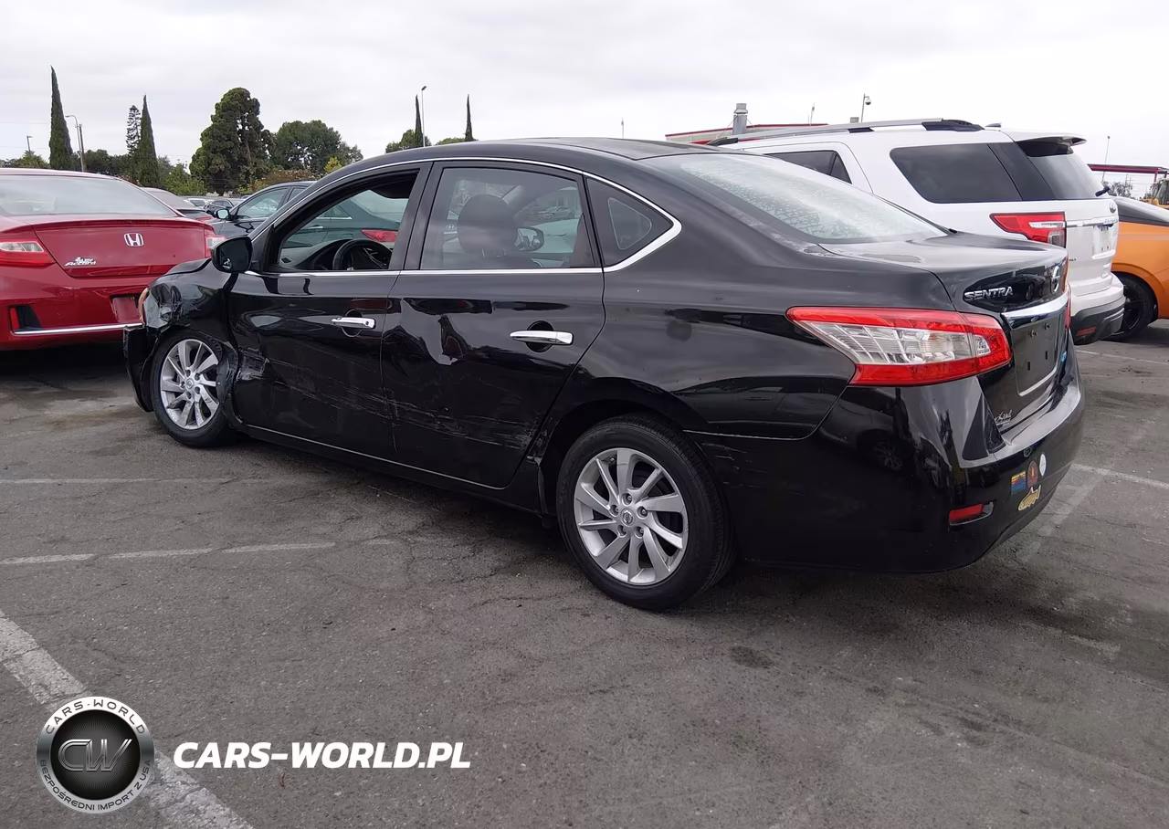 2014 Nissan Sentra Sv VIN:3N1AB7AP6EY331846 - 3