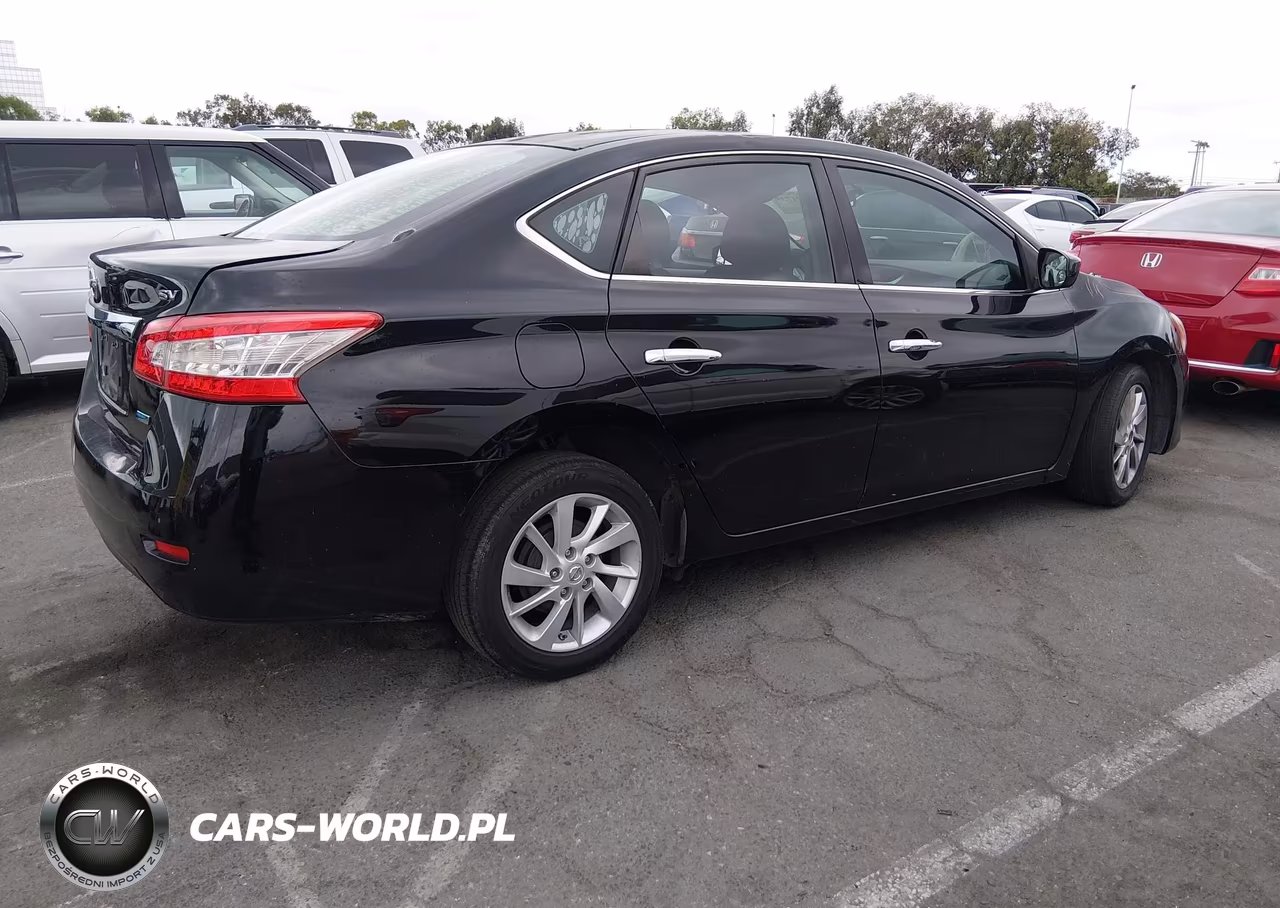 2014 Nissan Sentra Sv VIN:3N1AB7AP6EY331846 - 4