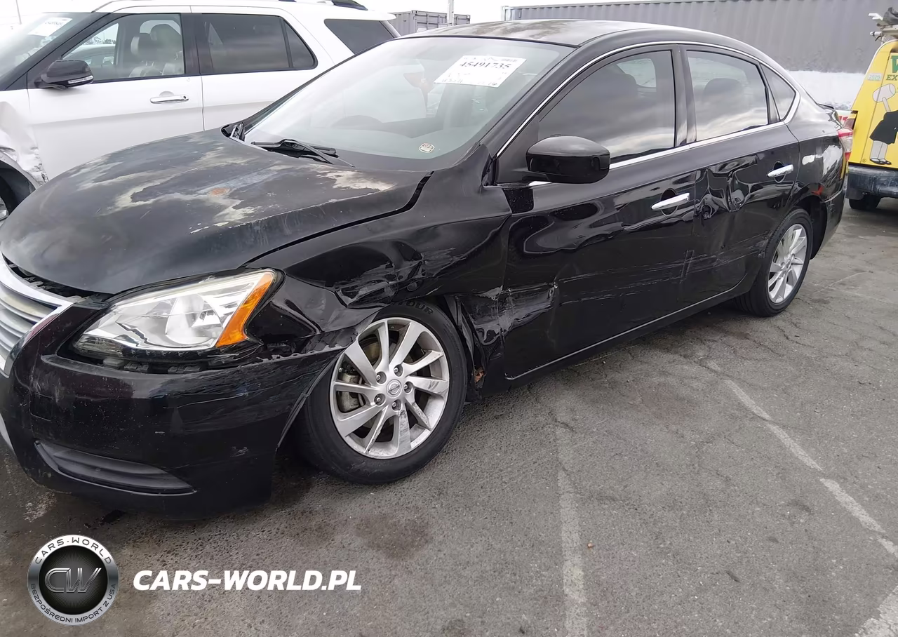 2014 Nissan Sentra Sv VIN:3N1AB7AP6EY331846 - 6