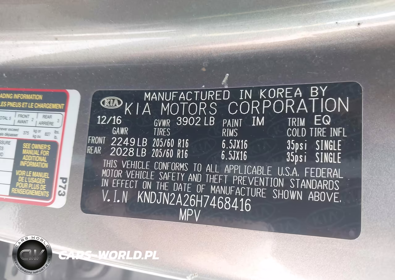 2017 Kia Soul VIN:KNDJN2A26H7468416 - 9