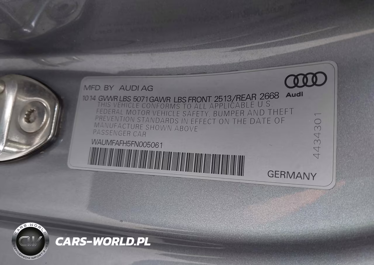 2015 Audi A5 2.0T Premium VIN:WAUMFAFH5FN005061 - 9