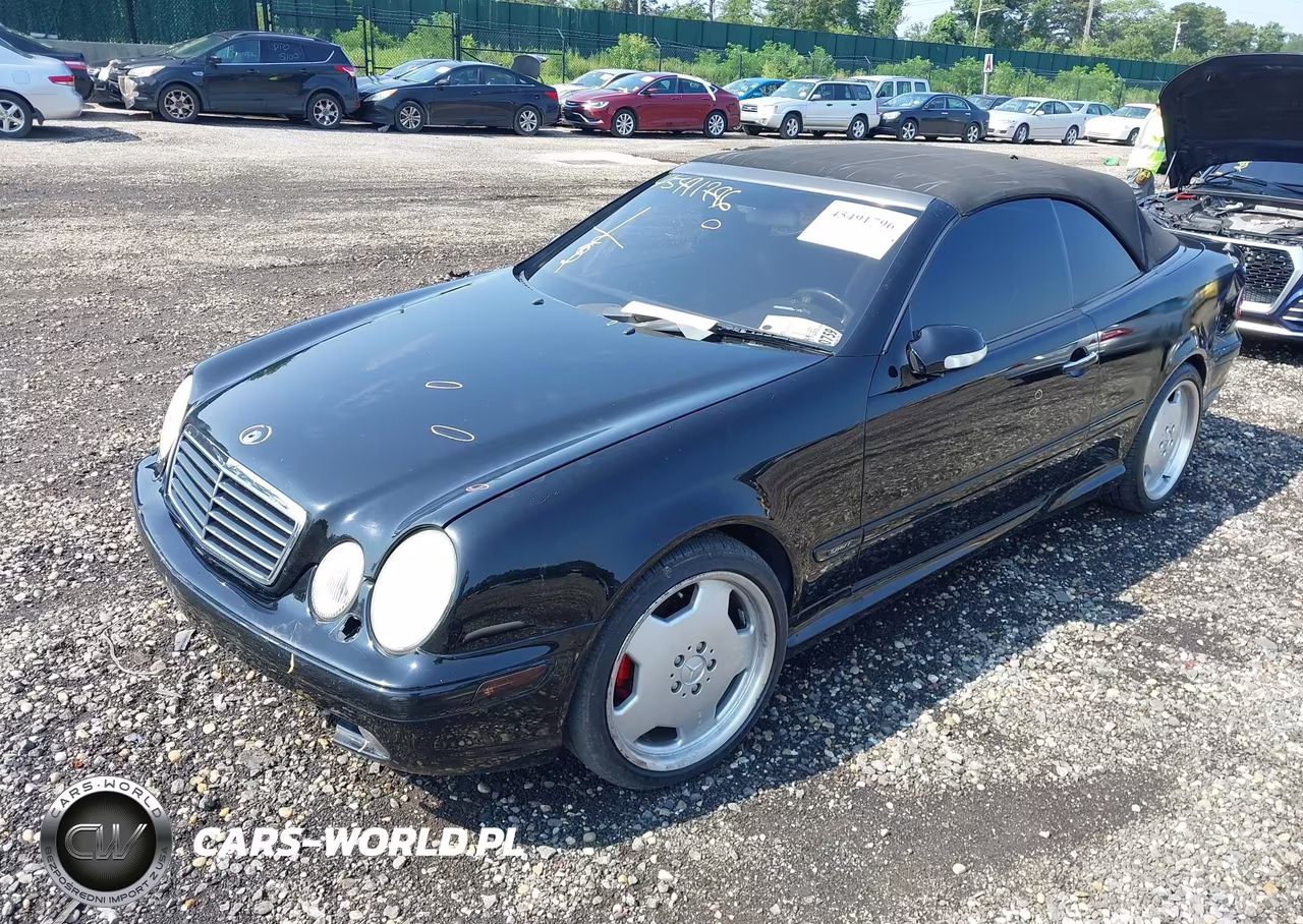 2002 Mercedes-Benz Clk 320 VIN:WDBLK65G92T112635 - 2