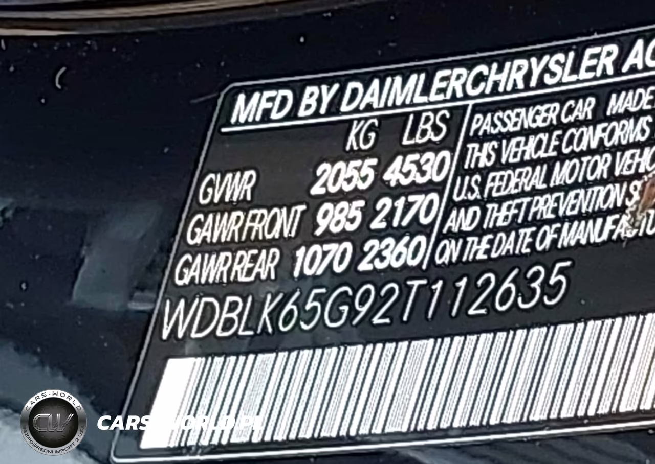 2002 Mercedes-Benz Clk 320 VIN:WDBLK65G92T112635 - 9