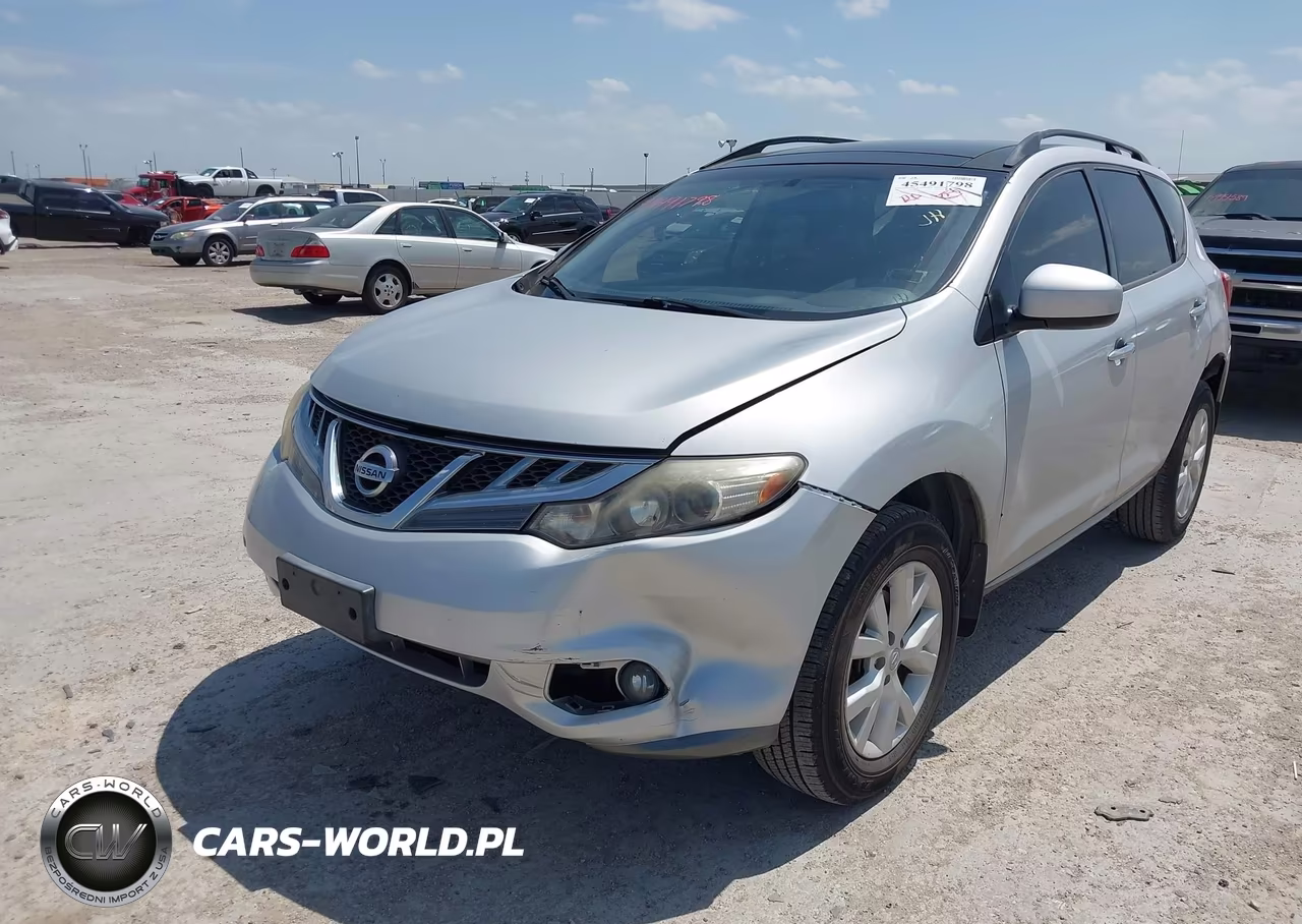 2014 Nissan Murano Sl VIN:JN8AZ1MU4EW400293 - 6