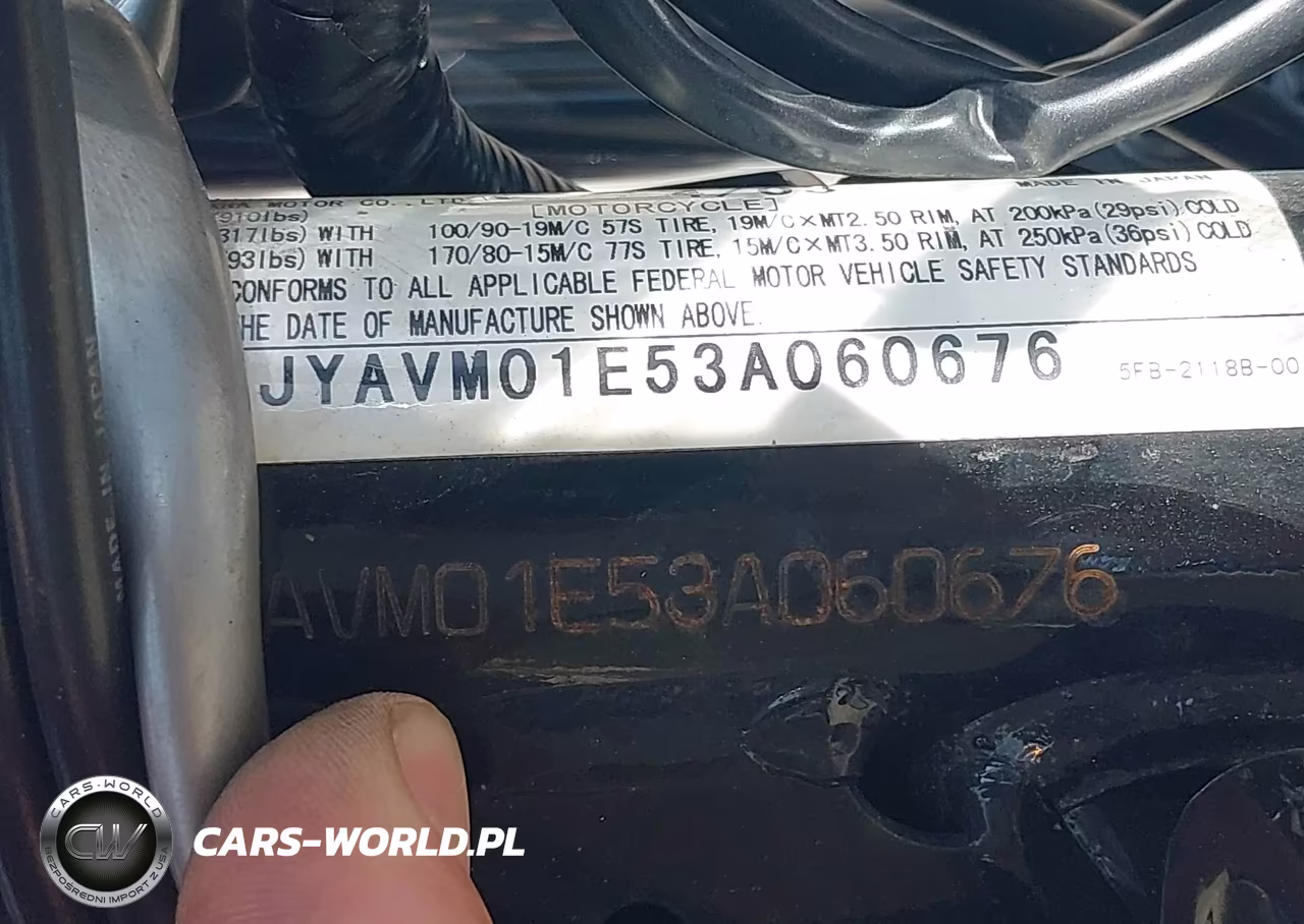 2003 Yamaha Xvs65 A VIN:JYAVM01E53A060676 - 10