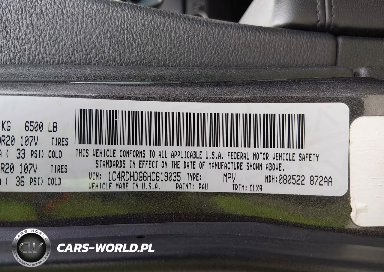 2017 Dodge Durango Gt Rwd VIN:1C4RDHDG6HC619035 - 9