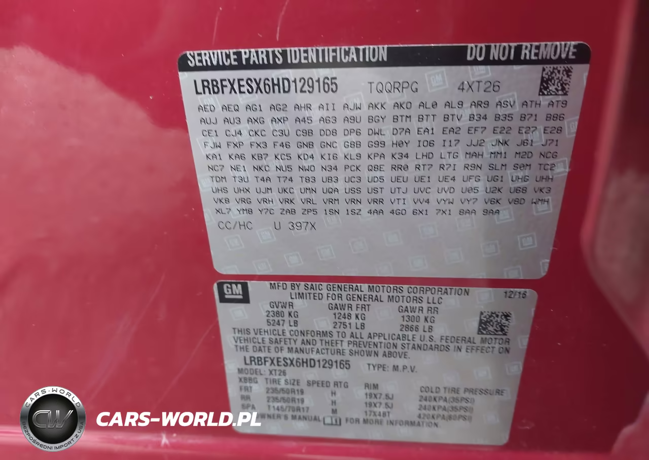 2017 Buick Envision Premium I VIN:LRBFXESX6HD129165 - 9