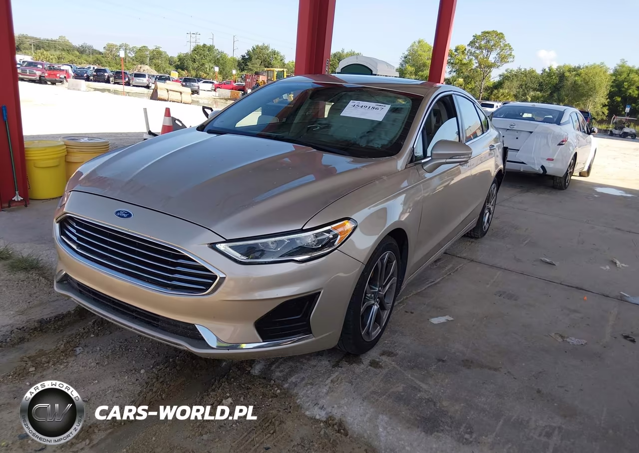 2019 Ford Fusion Sel VIN:3FA6P0CD3KR116788 - 2