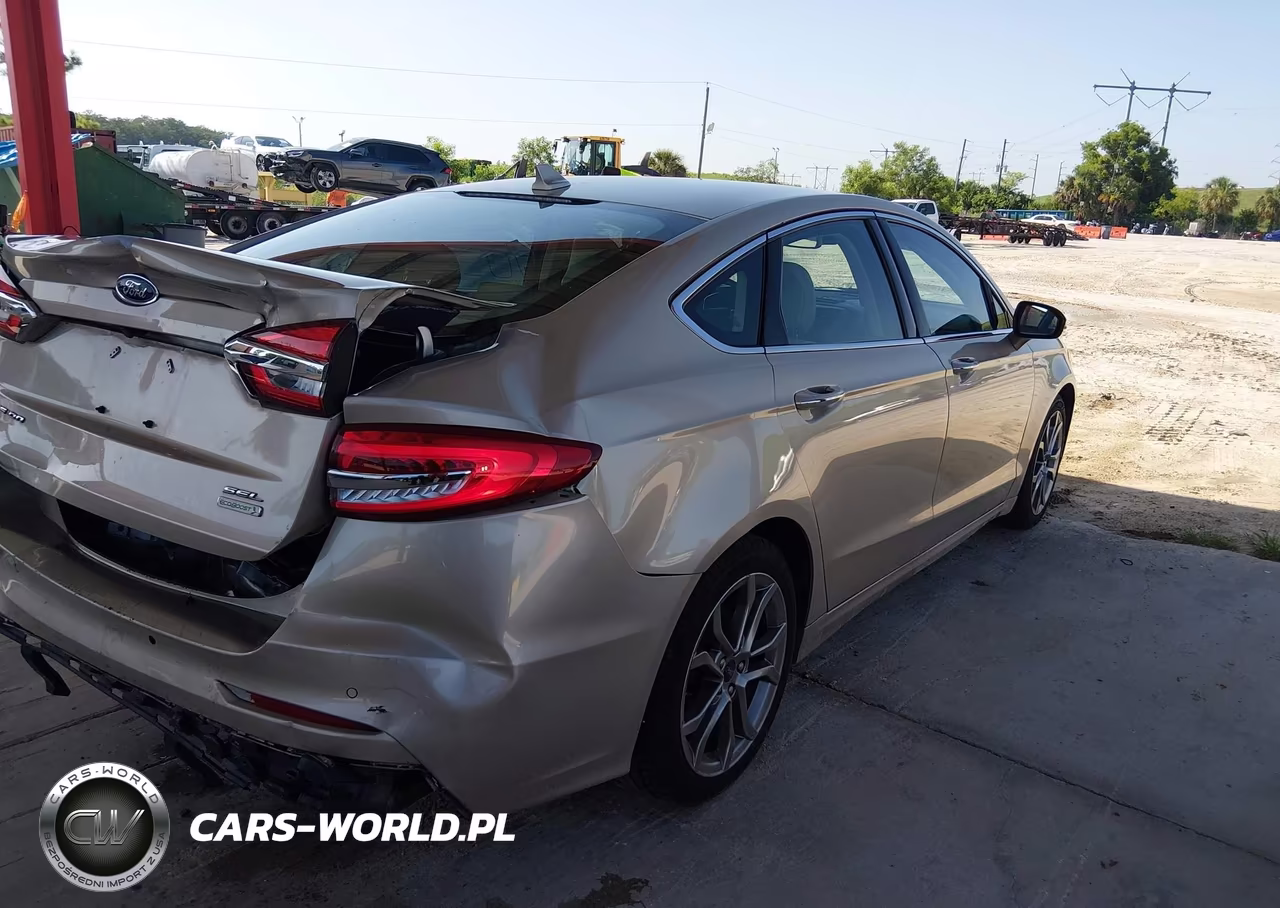 2019 Ford Fusion Sel VIN:3FA6P0CD3KR116788 - 4
