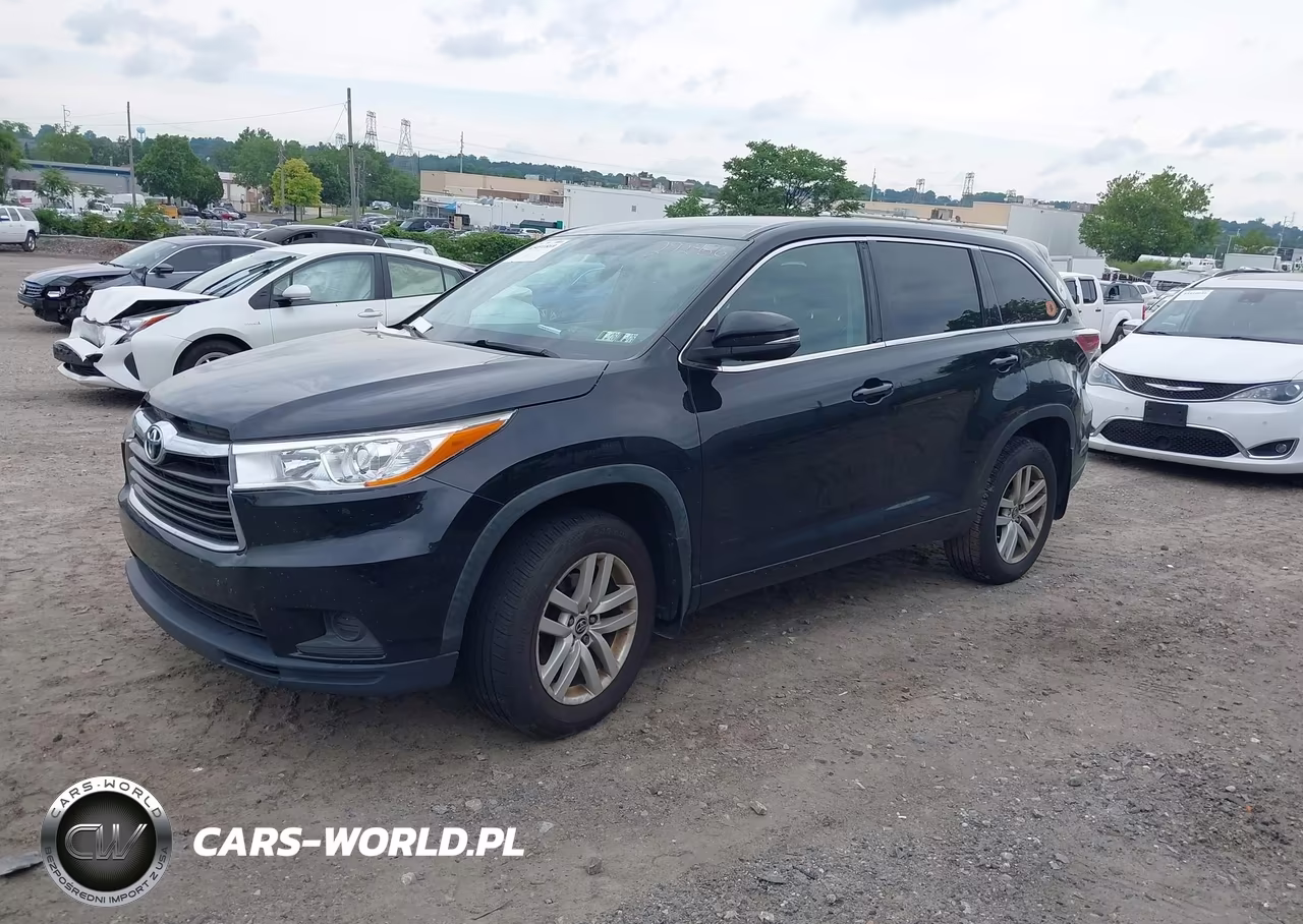 2016 Toyota Highlander Le V6 VIN:5TDBKRFH1GS272486 - 2