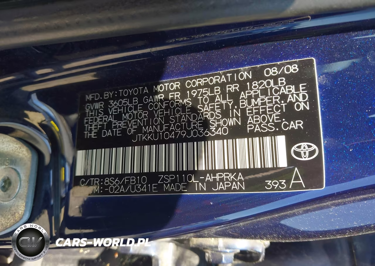 2009 Scion Xd VIN:JTKKU10479J036340 - 9