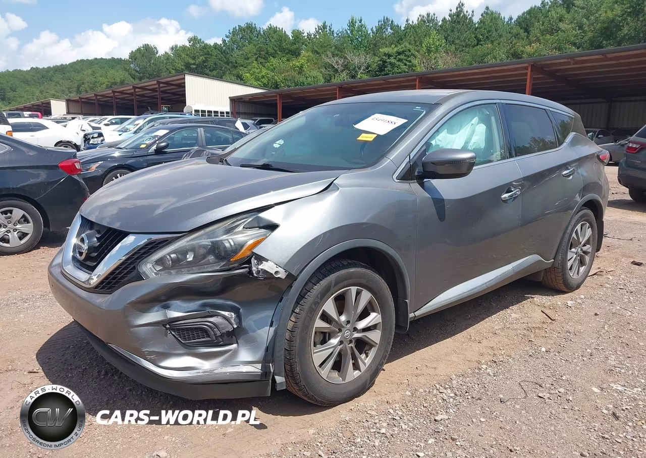 2018 Nissan Murano S VIN:5N1AZ2MG1JN132455 - 2