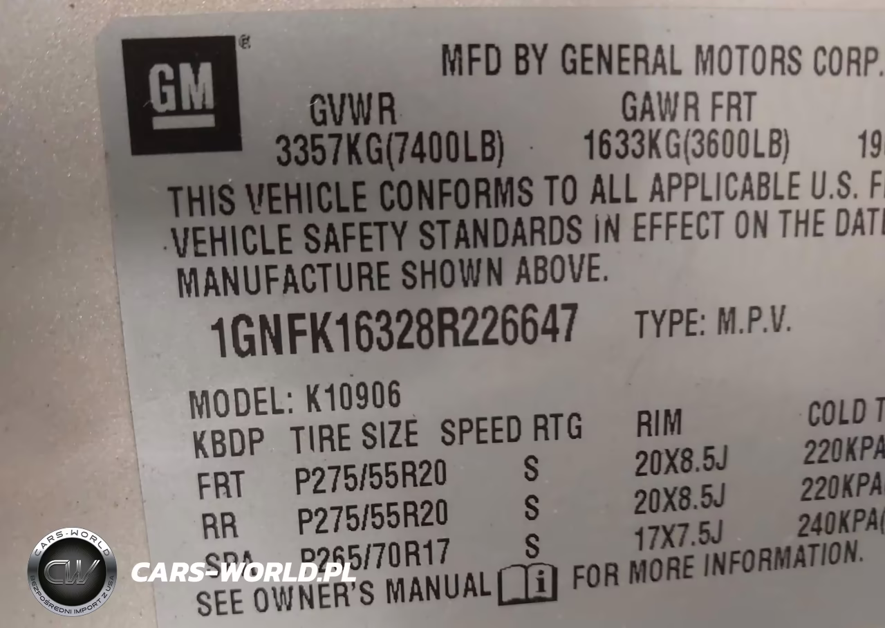 2008 Chevrolet Suburban 1500 Ltz VIN:1GNFK16328R226647 - 9