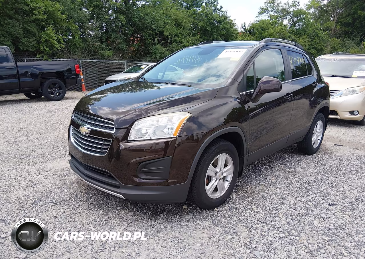 2016 Chevrolet Trax Lt VIN:KL7CJPSB6GB537582 - 2