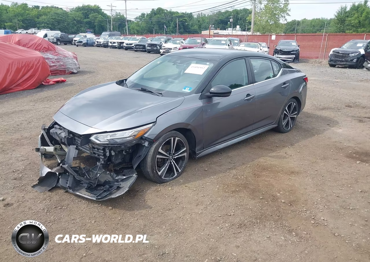 2020 Nissan Sentra Sr Xtronic Cvt VIN:3N1AB8DV8LY262591 - 2