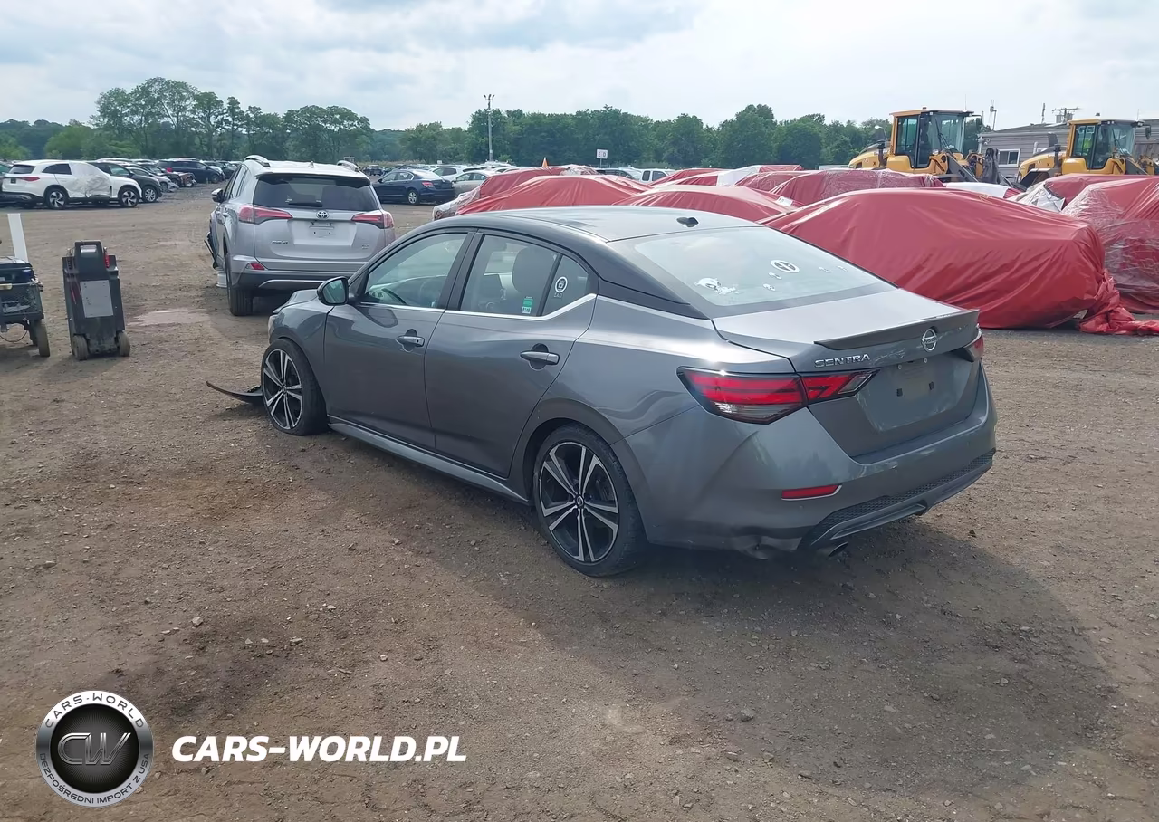 2020 Nissan Sentra Sr Xtronic Cvt VIN:3N1AB8DV8LY262591 - 3
