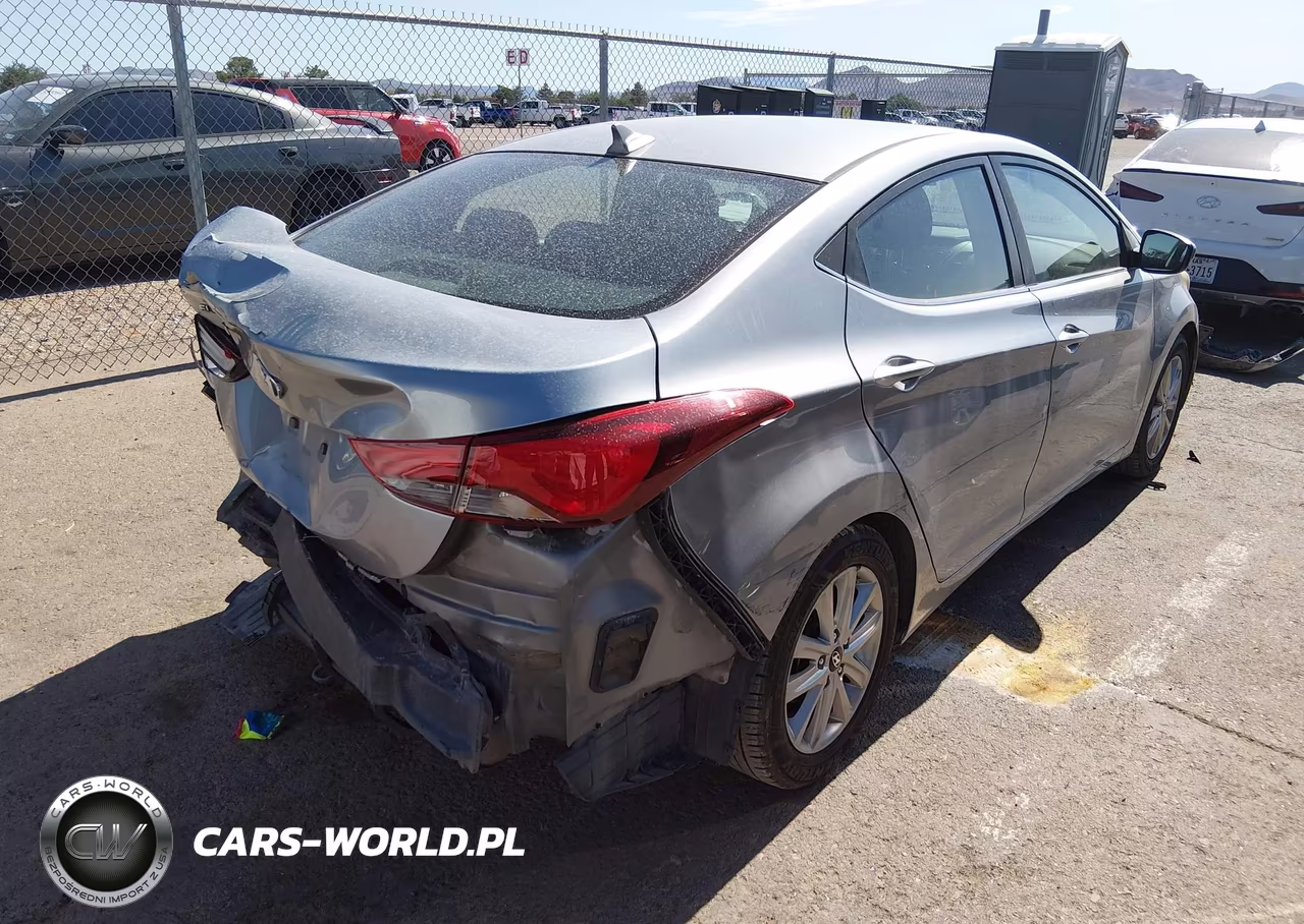 2015 Hyundai Elantra Se VIN:KMHDH4AE4FU226177 - 4