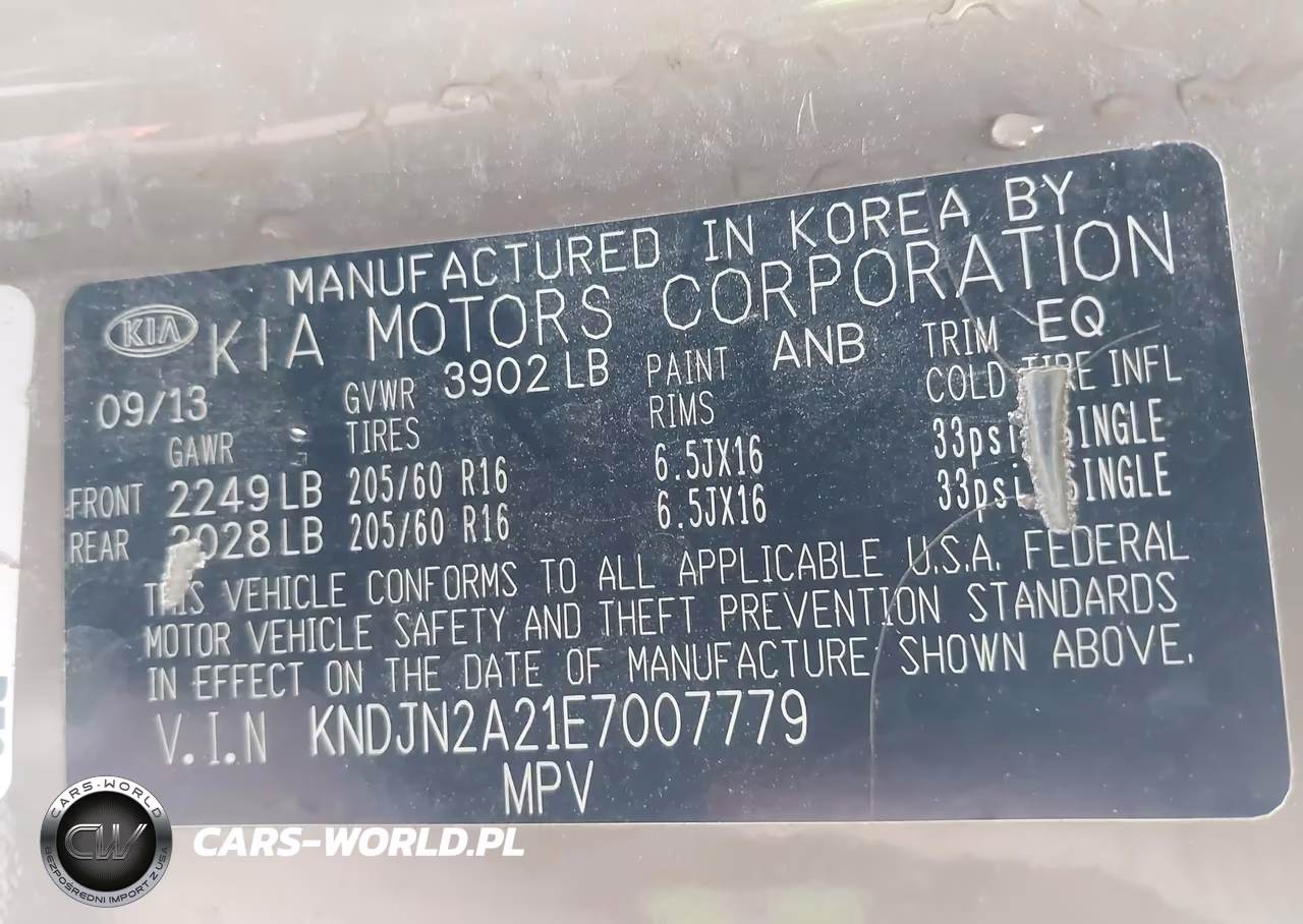 2014 Kia Soul VIN:KNDJN2A21E7007779 - 9