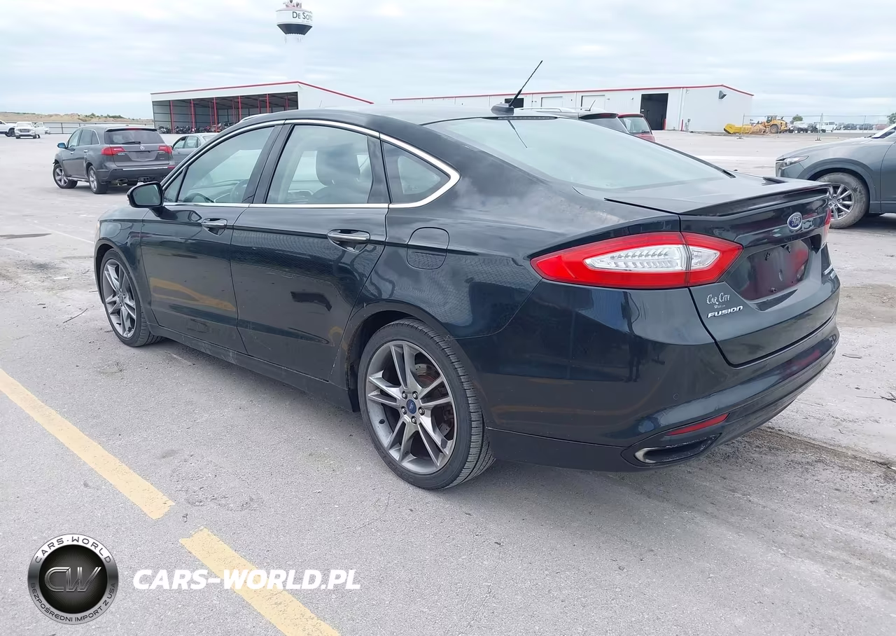 2013 Ford Fusion Titanium VIN:3FA6P0K92DR168722 - 3
