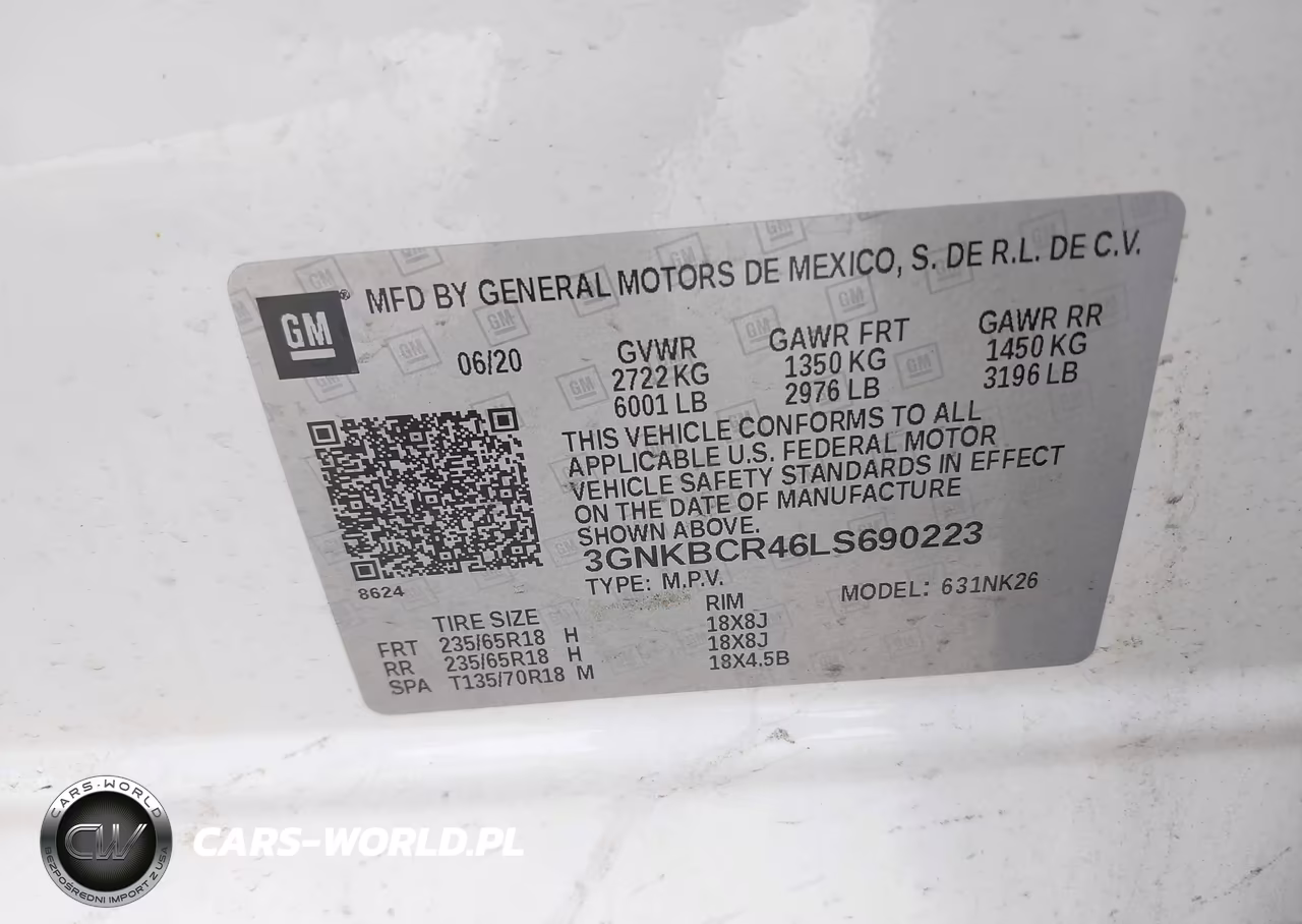 2020 Chevrolet Blazer Fwd 2Lt VIN:3GNKBCR46LS690223 - 9