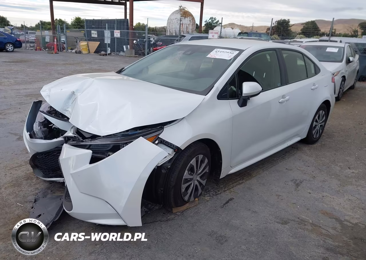 2022 Toyota Corolla Hybrid Le VIN:JTDEAMDE7NJ041100 - 2