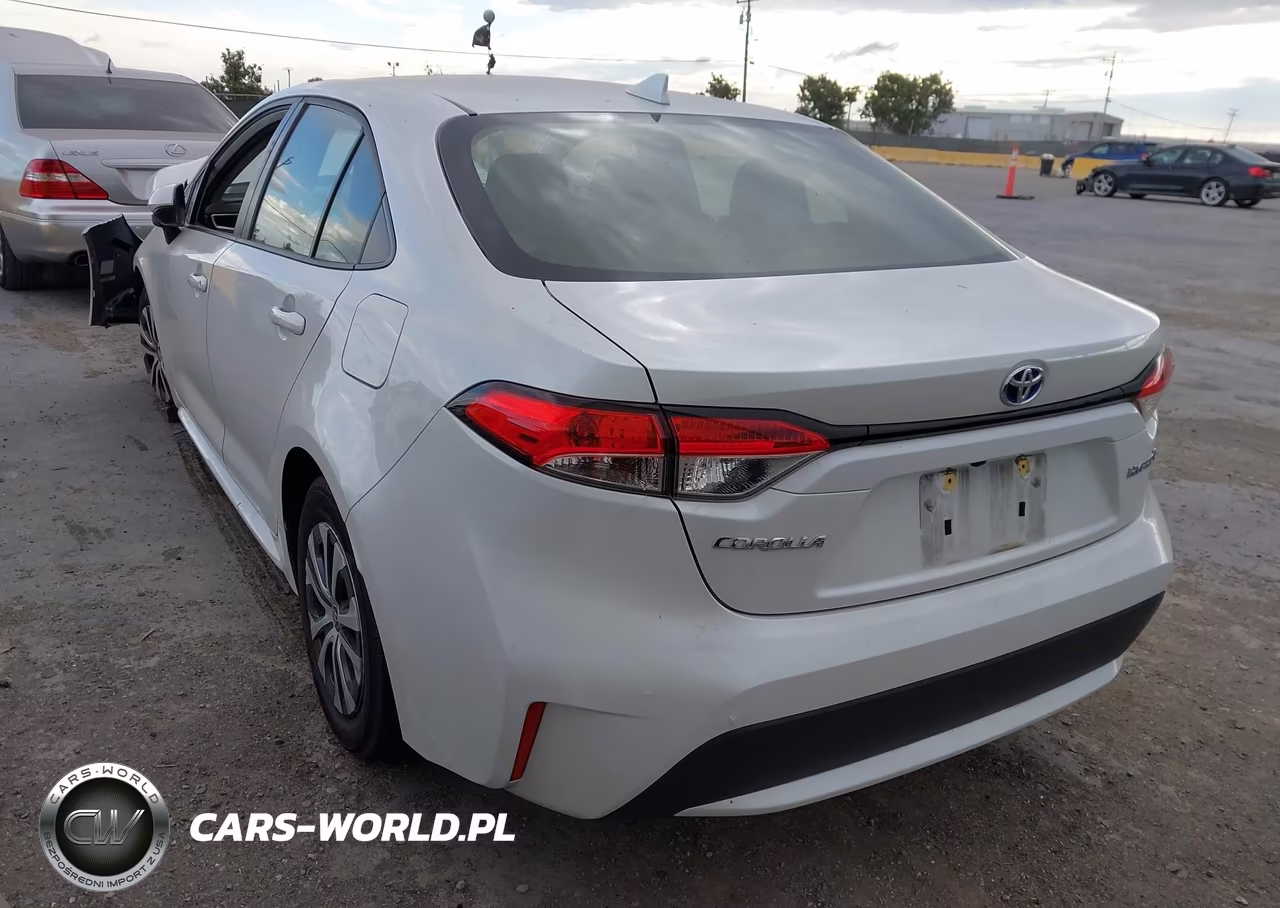 2022 Toyota Corolla Hybrid Le VIN:JTDEAMDE7NJ041100 - 3