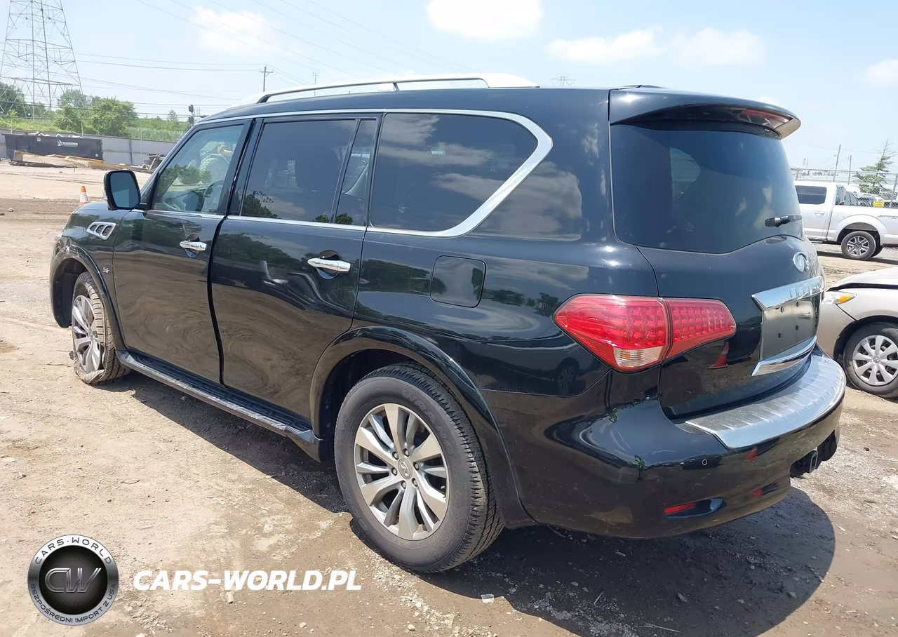 2017 Infiniti Qx80 VIN:JN8AZ2NE2H9153095 - 3