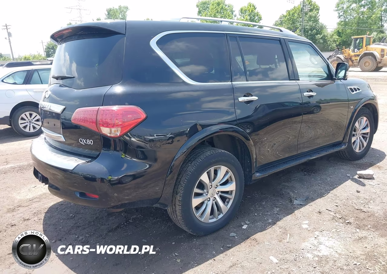 2017 Infiniti Qx80 VIN:JN8AZ2NE2H9153095 - 4