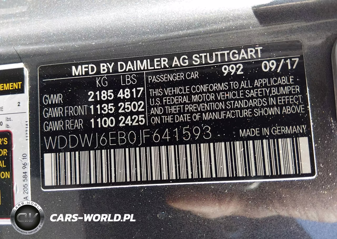 2018 Mercedes-Benz Amg C 43 4Matic VIN:WDDWJ6EB0JF641593 - 9