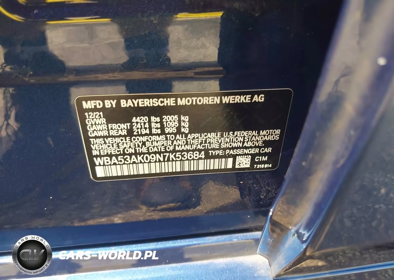 2022 BMW 228 Gran Coupe I Sdrive VIN:WBA53AK09N7K53684 - 9