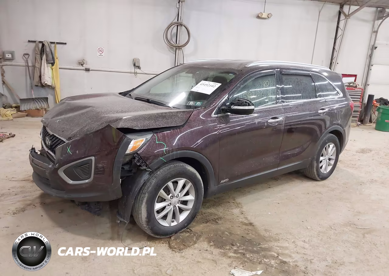 2016 Kia Sorento 2.4L Lx VIN:5XYPGDA37GG025055 - 2