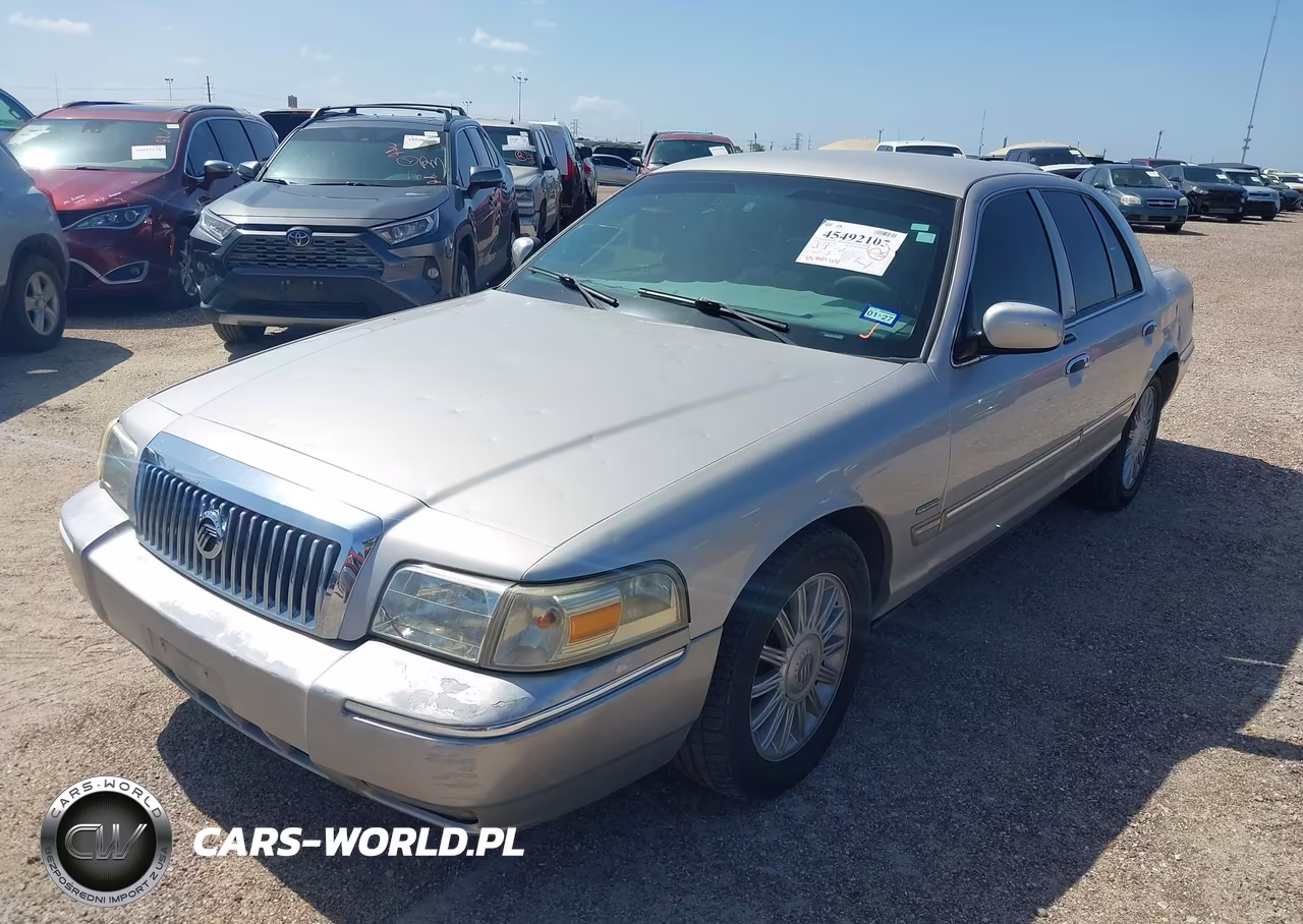 2009 Mercury Grand Marquis Ls (Fleet Only) VIN:2MEHM75V59X636351 - 2