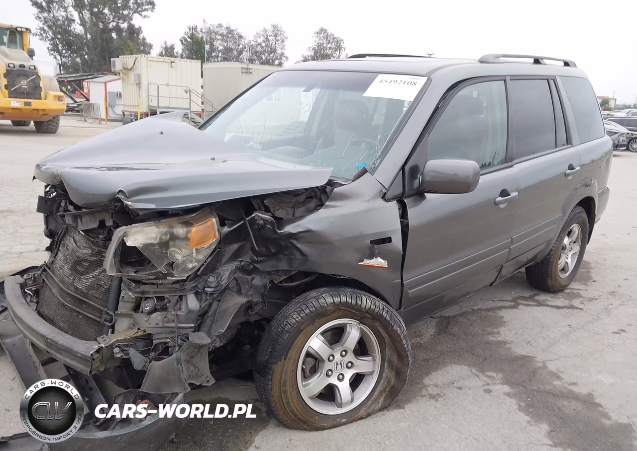 2008 Honda Pilot Ex-L VIN:5FNYF28628B018986 - 2