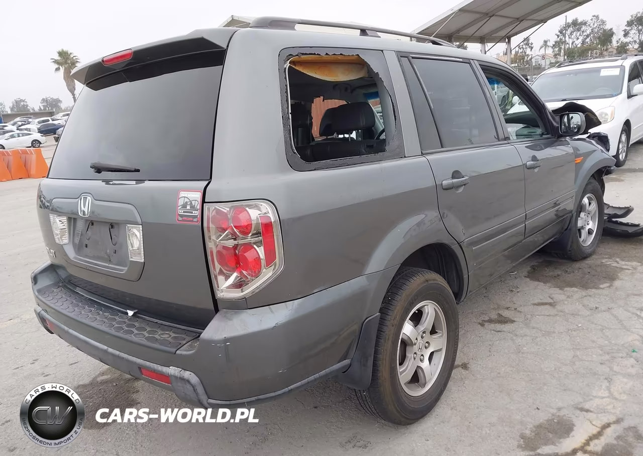 2008 Honda Pilot Ex-L VIN:5FNYF28628B018986 - 4