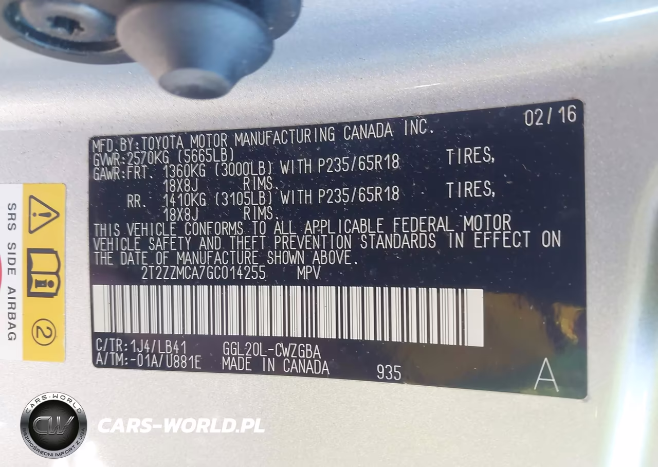 2016 Lexus Rx 350 VIN:2T2ZZMCA7GC014255 - 9
