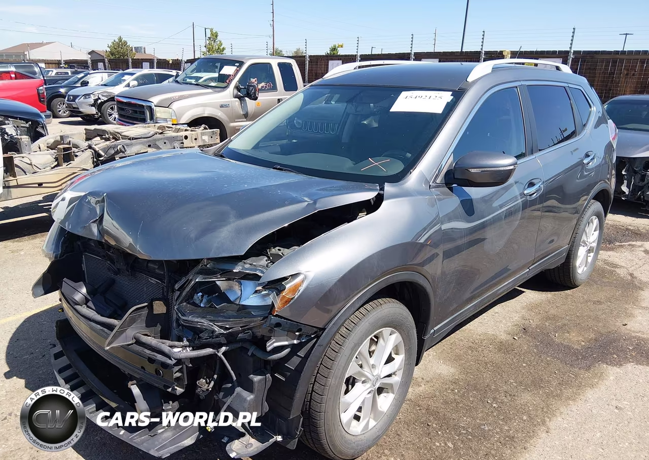 2015 Nissan Rogue Sv VIN:5N1AT2MK9FC822530 - 2