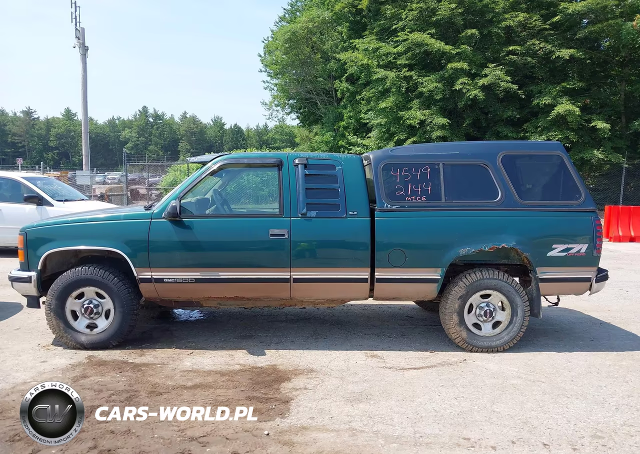 1996 GMC Sierra K1500 VIN:2GTEK19R7T1557813 - 12