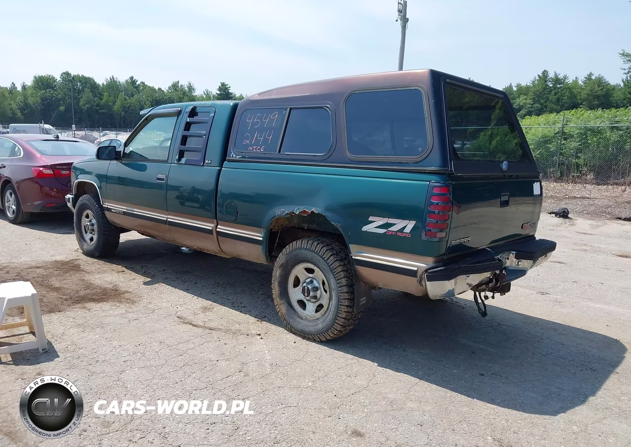 1996 GMC Sierra K1500 VIN:2GTEK19R7T1557813 - 3