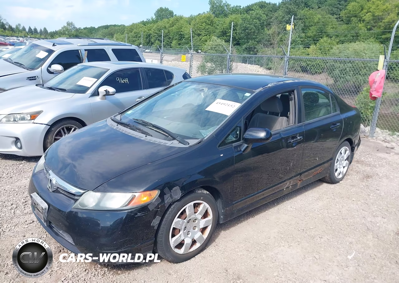 2007 Honda Civic Lx VIN:1HGFA16557L141186 - 2