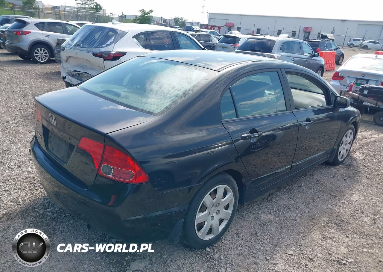 2007 Honda Civic Lx VIN:1HGFA16557L141186 - 4