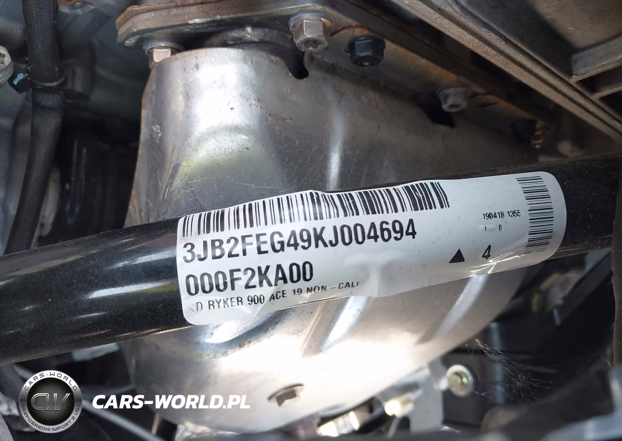 2019 Can-Am Ryker VIN:3JB2FEG49KJ004694 - 10