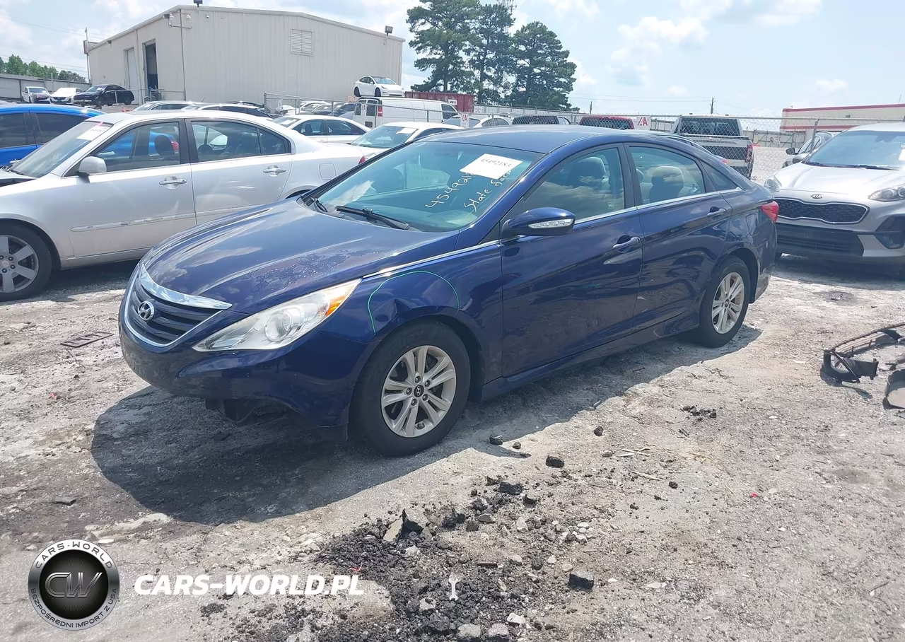 2014 Hyundai Sonata Gls VIN:5NPEB4AC7EH852677 - 2